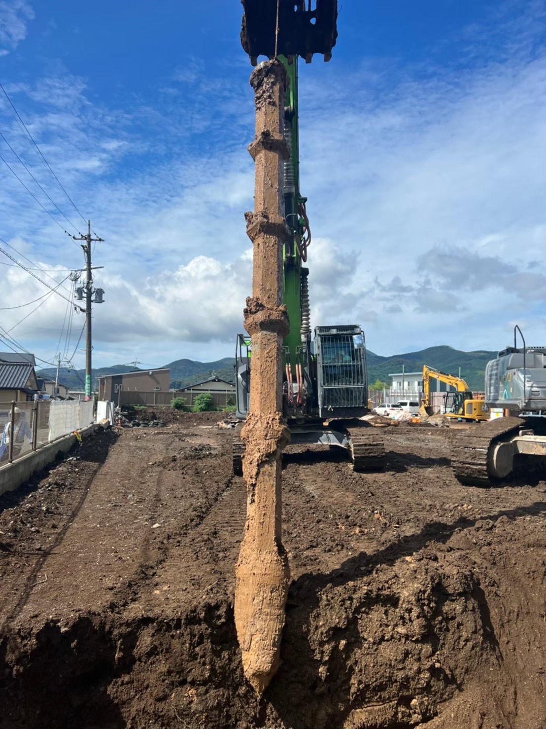 基礎杭抜き工事